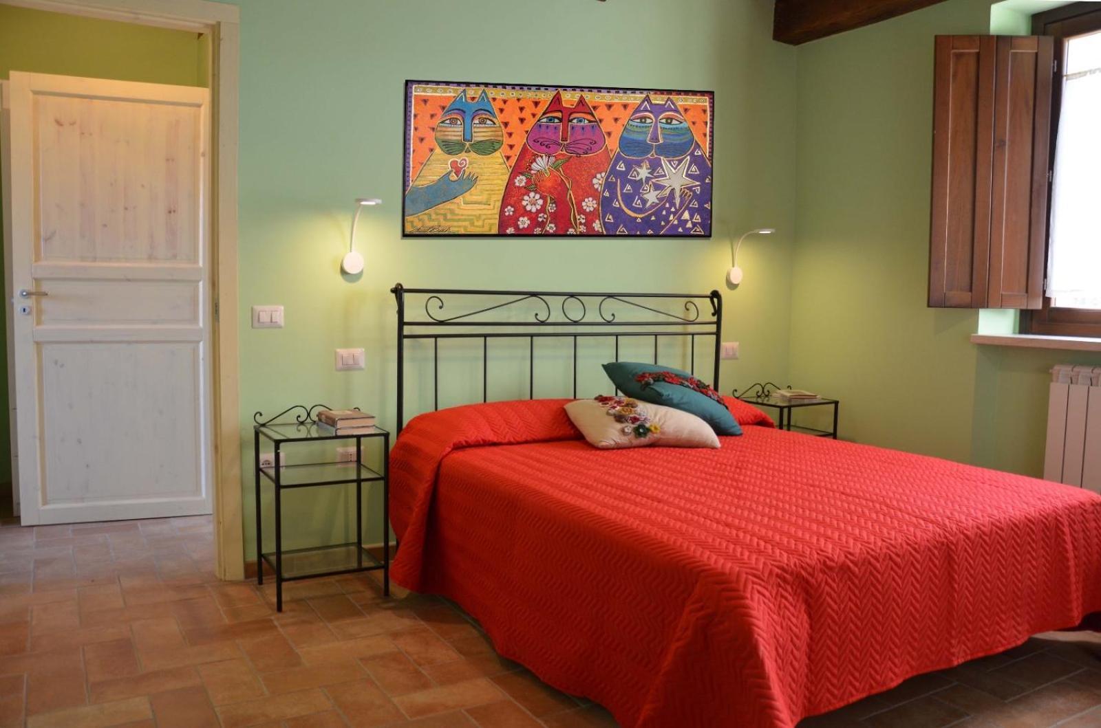 Agriturismo Sant'Angelo Holiday Farm Gualdo Cattaneo Exterior foto
